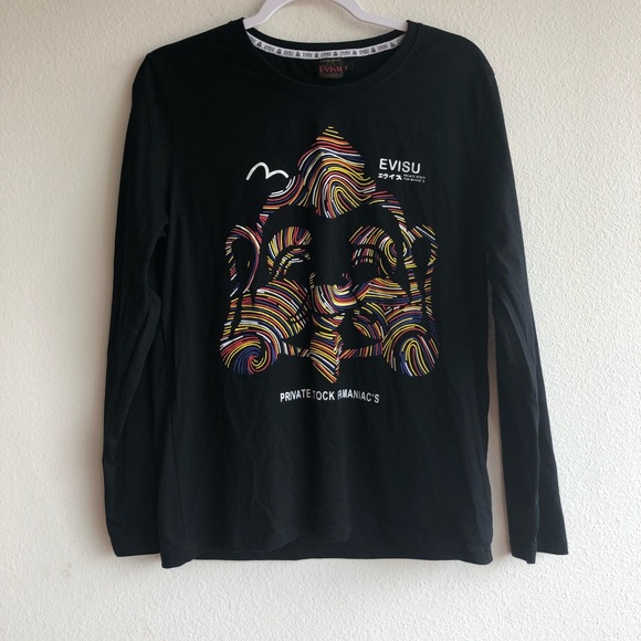 Evisu Other - Evisu | premium | graphic | long sleeve tee | XL